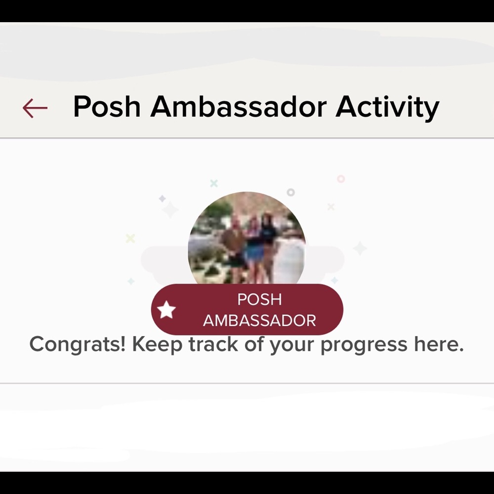 ✨✨Posh Mark Ambassador✨✨